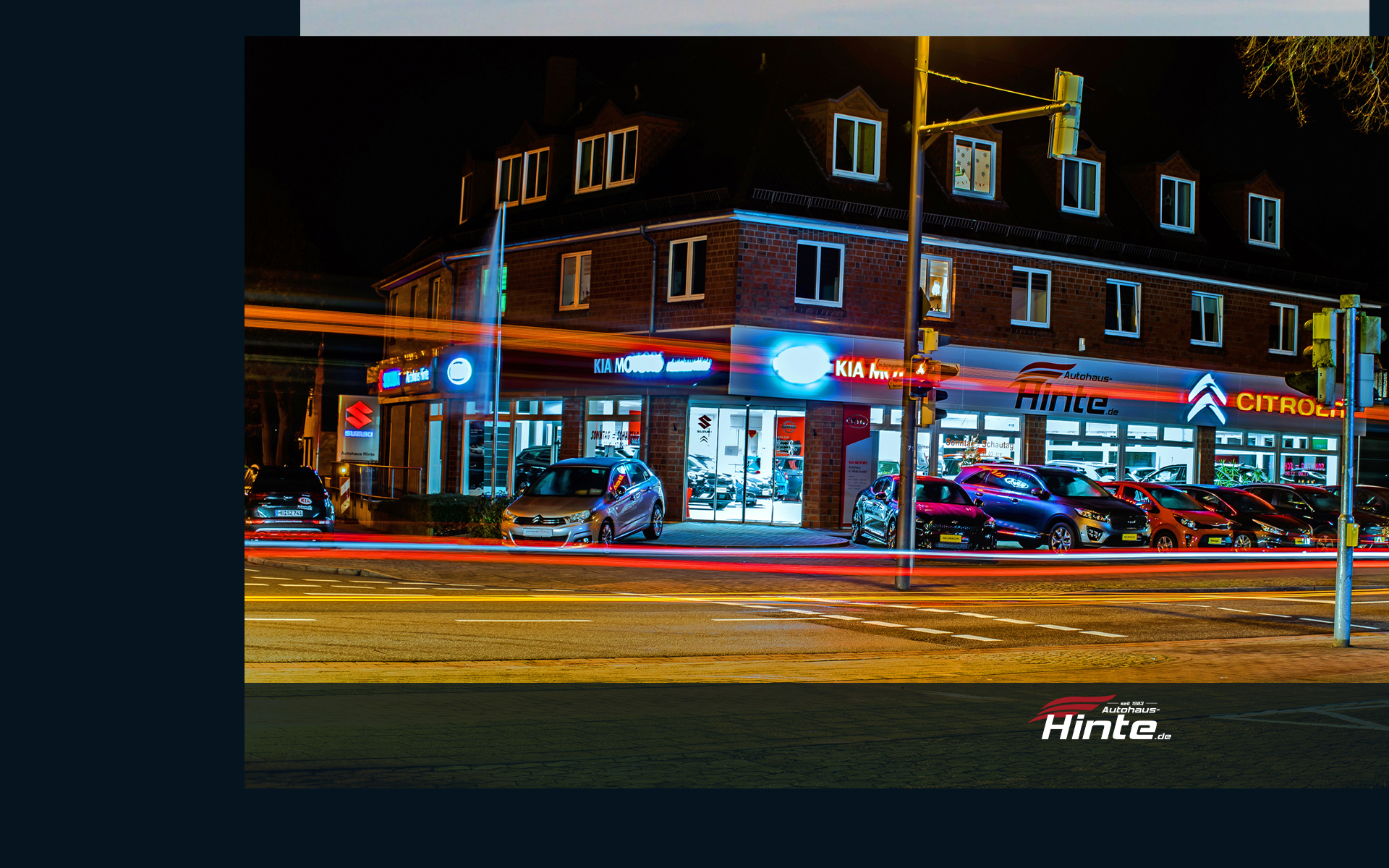 Kia Autohaus Heinz Hinte Außenansicht